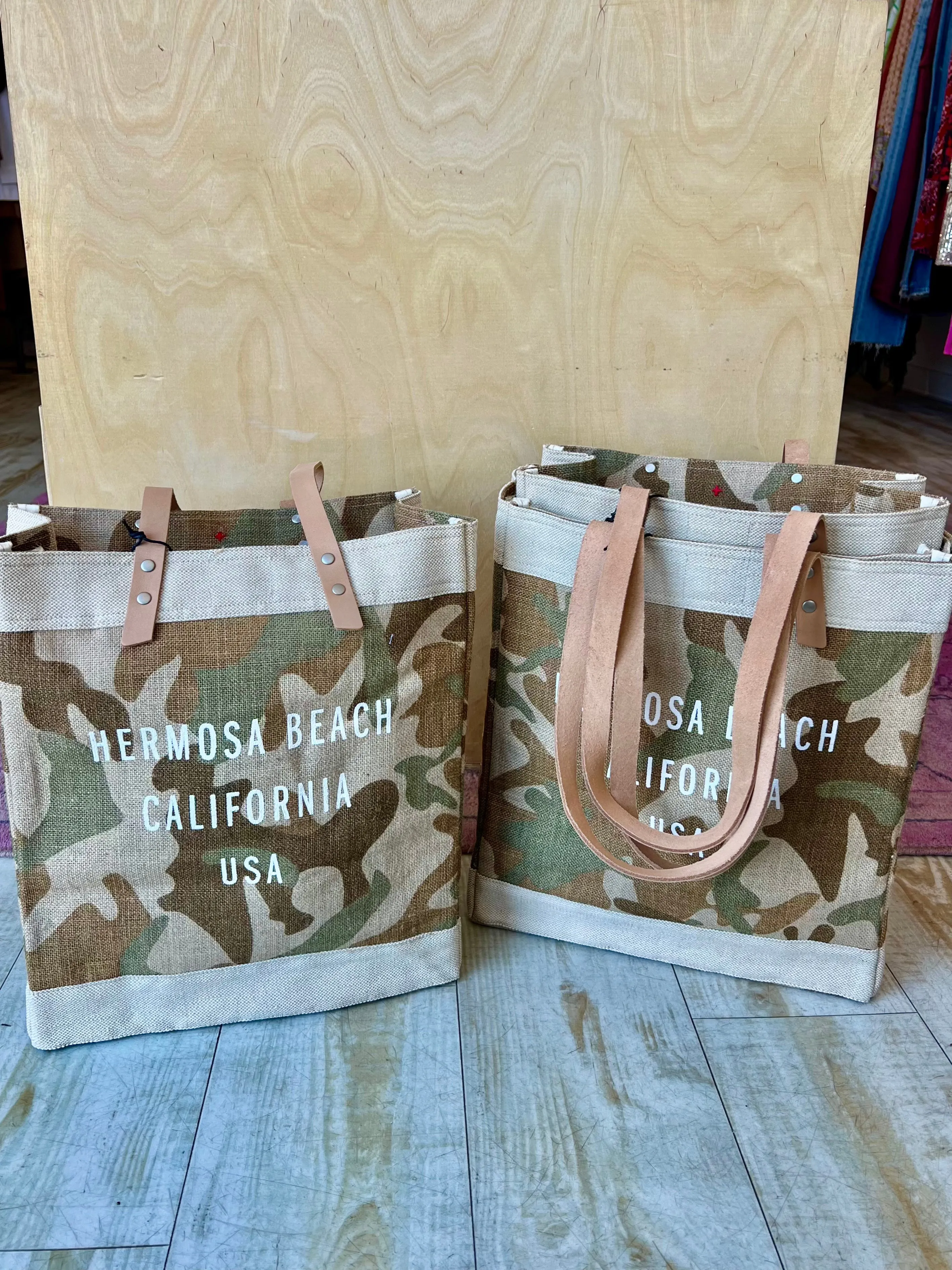 Hermosa Beach Market Tote - Safari