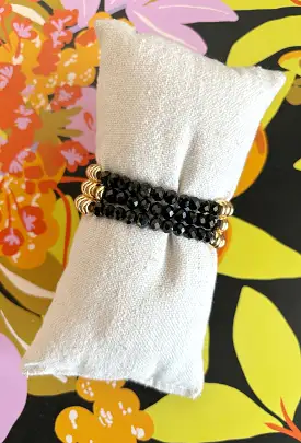 High Standards Bracelet Set in Black