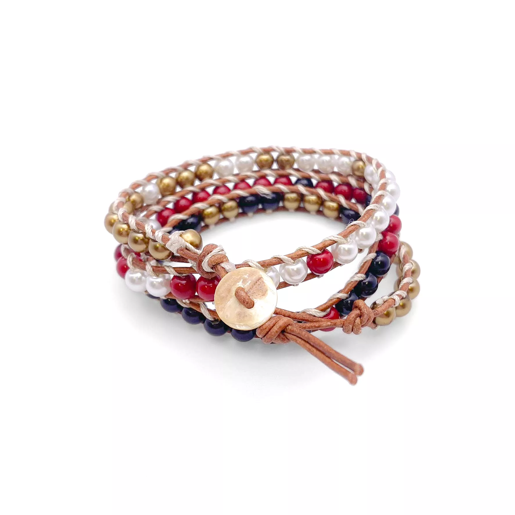 His-story wrap bracelet