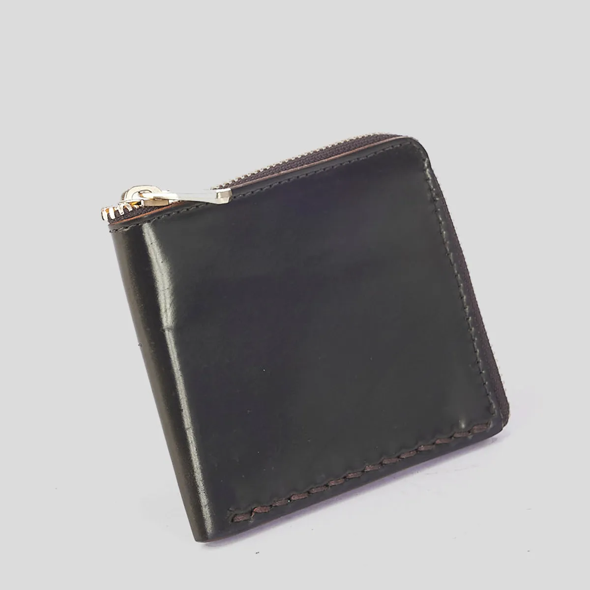 Horween Shell Cordovan Zip Wallet No.11