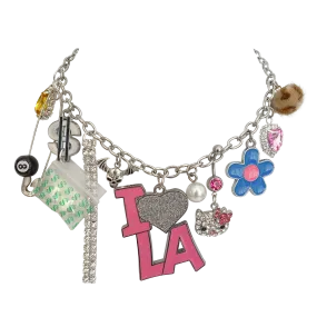 I Love L.A. Charm Necklace