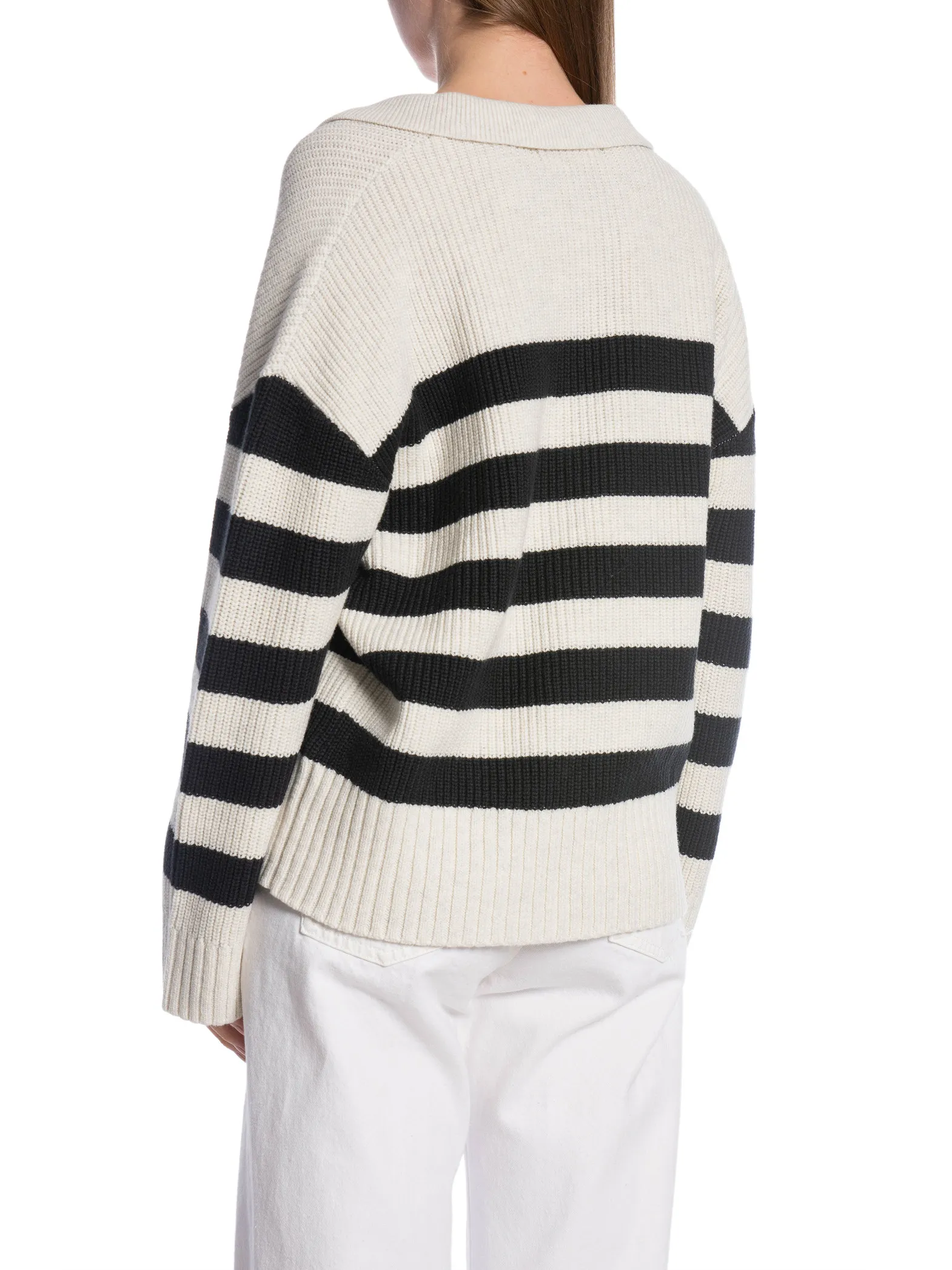 IVY TRÖJA CHAKA STRIPED PULLOVER CREME