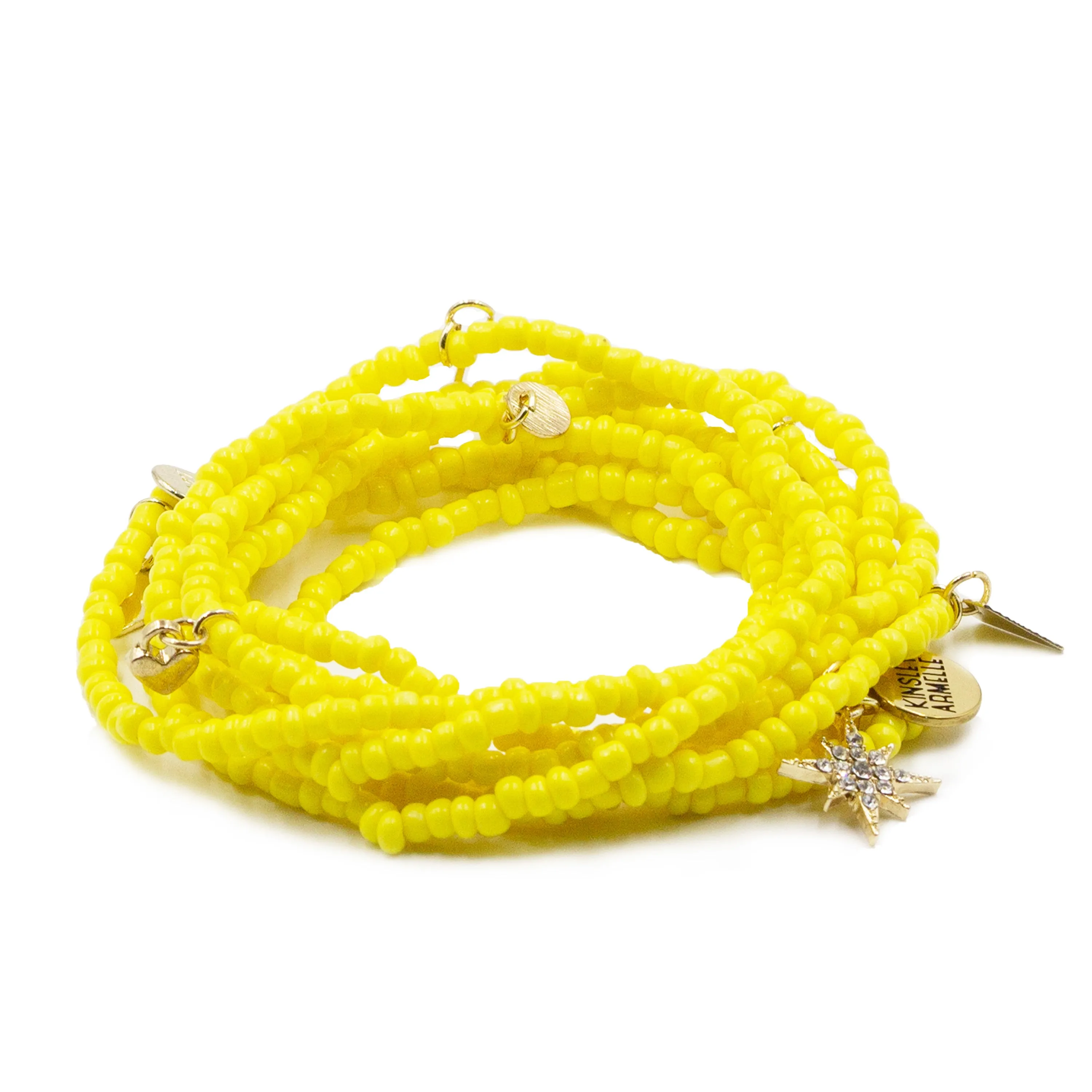 Jolene Collection - Mustard Wrap Bracelet (Wholesale)