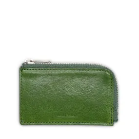 L ZIP WALLET Lime Green