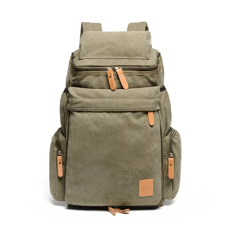 Large Canvas Travel Backpack