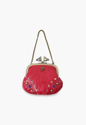 Little Birds Mini Purse - Pink