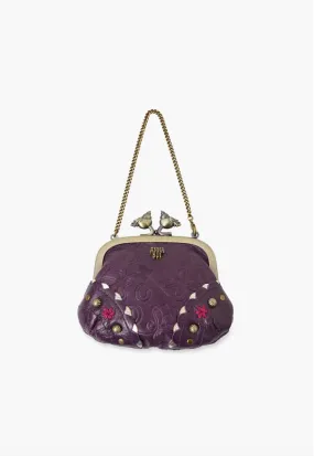 Little Birds Mini Purse - Purple