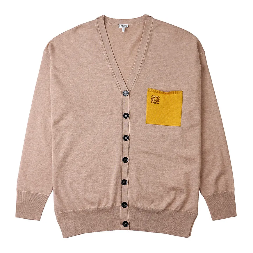 LOEWE  |Casual Style Wool Street Style Long Sleeves Plain