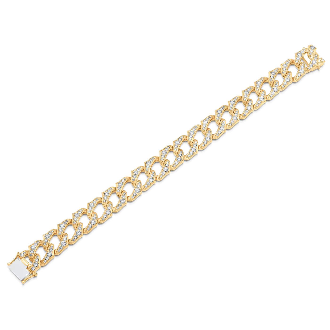 Lucia Thick Link Diamond Bracelet