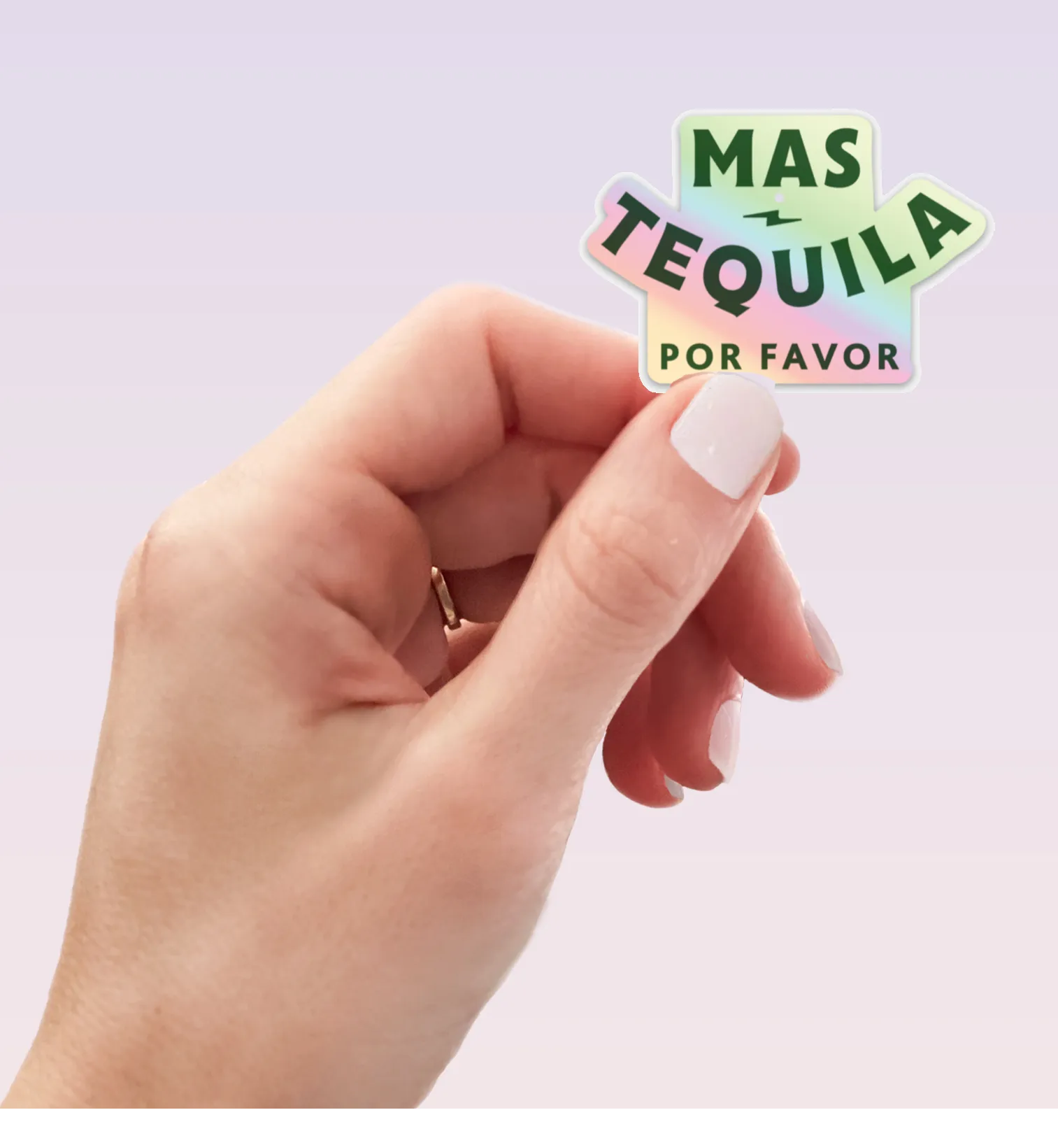 Mas Tequila Por Favor Sticker