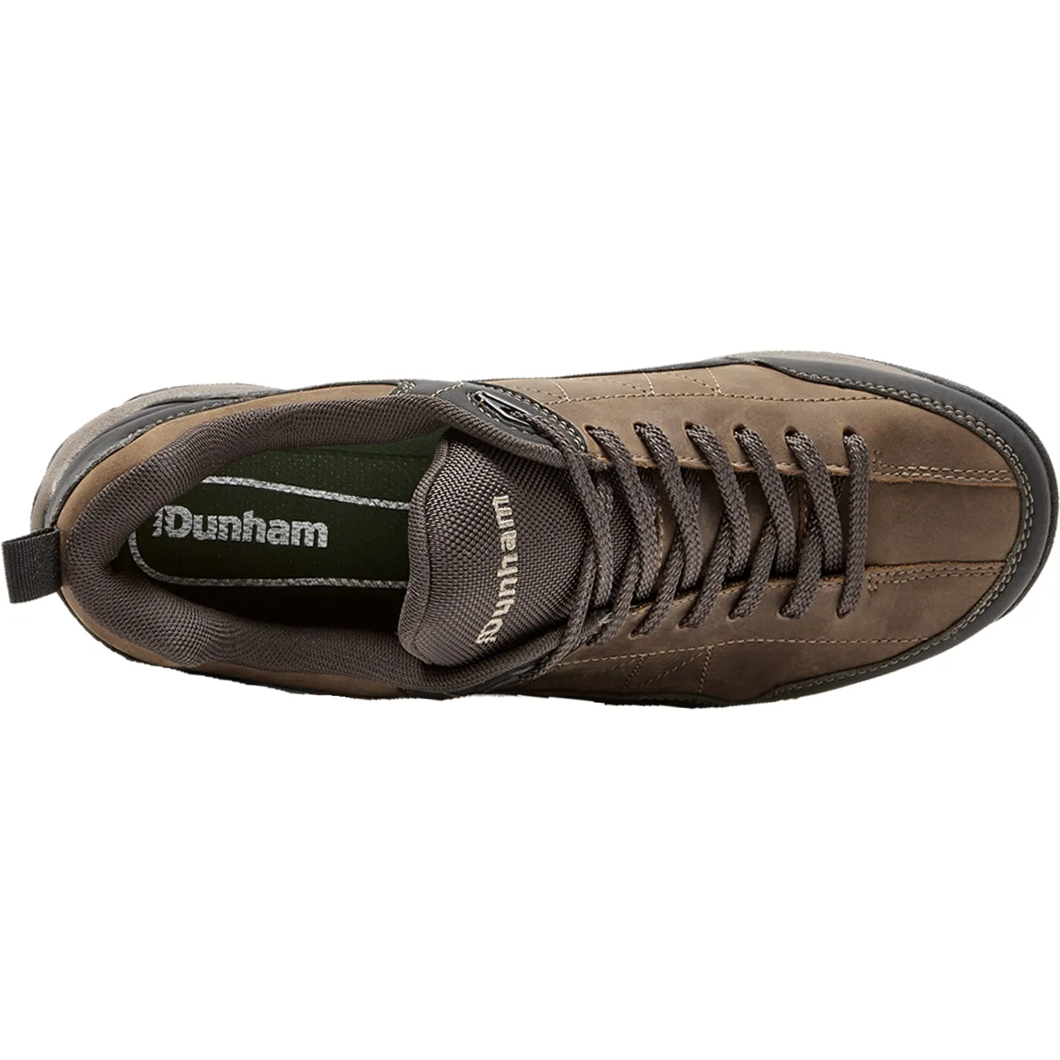 Men's Dunham Cloud Plus Lace-Up Trekker Brown Leather