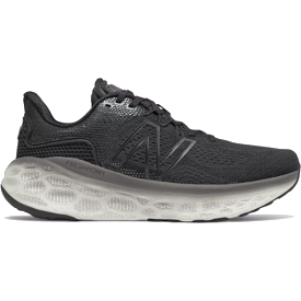 Men's New Balance Fresh Foam More v3, Black/Magnet/Black Metallic, 10 D Medium