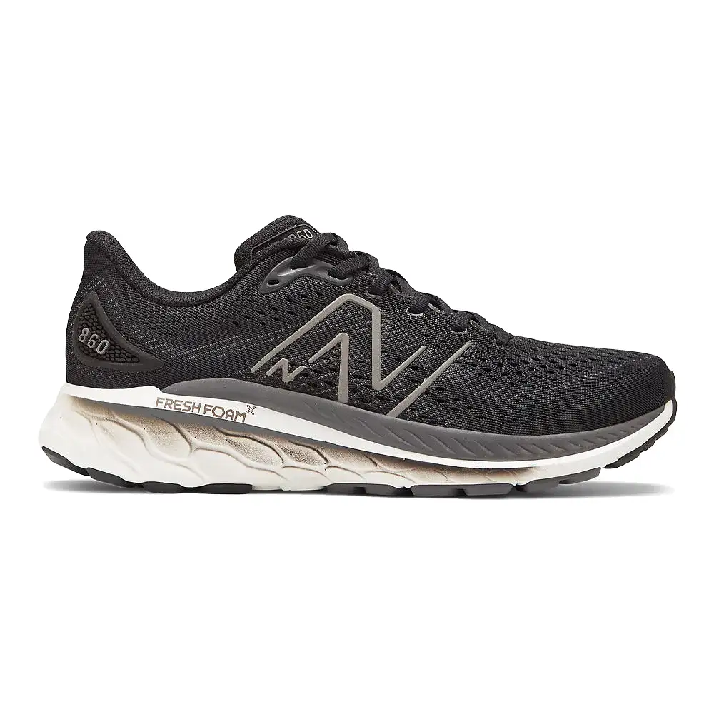 Men's New Balance Fresh Foam X 860v13, Black, 13 2E Wide