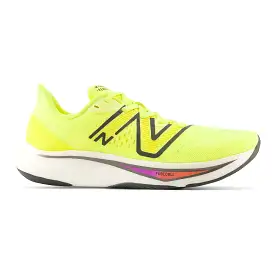 Men's New Balance FuelCell Rebel v3, Cosmic Pineapple/Blacktop, 12.5 D Medium