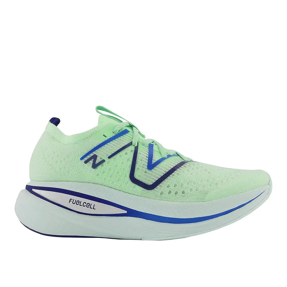 Men's New Balance FuelCell SuperComp Trainer, Vibrant Spring Glo, 8.5 D Medium