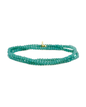 Mini Stretch Wrap Bracelet (Teal)