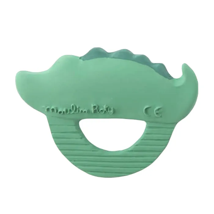 Moulin Roty Sous Mon Baobab Rubber Teething Ring Crocodile