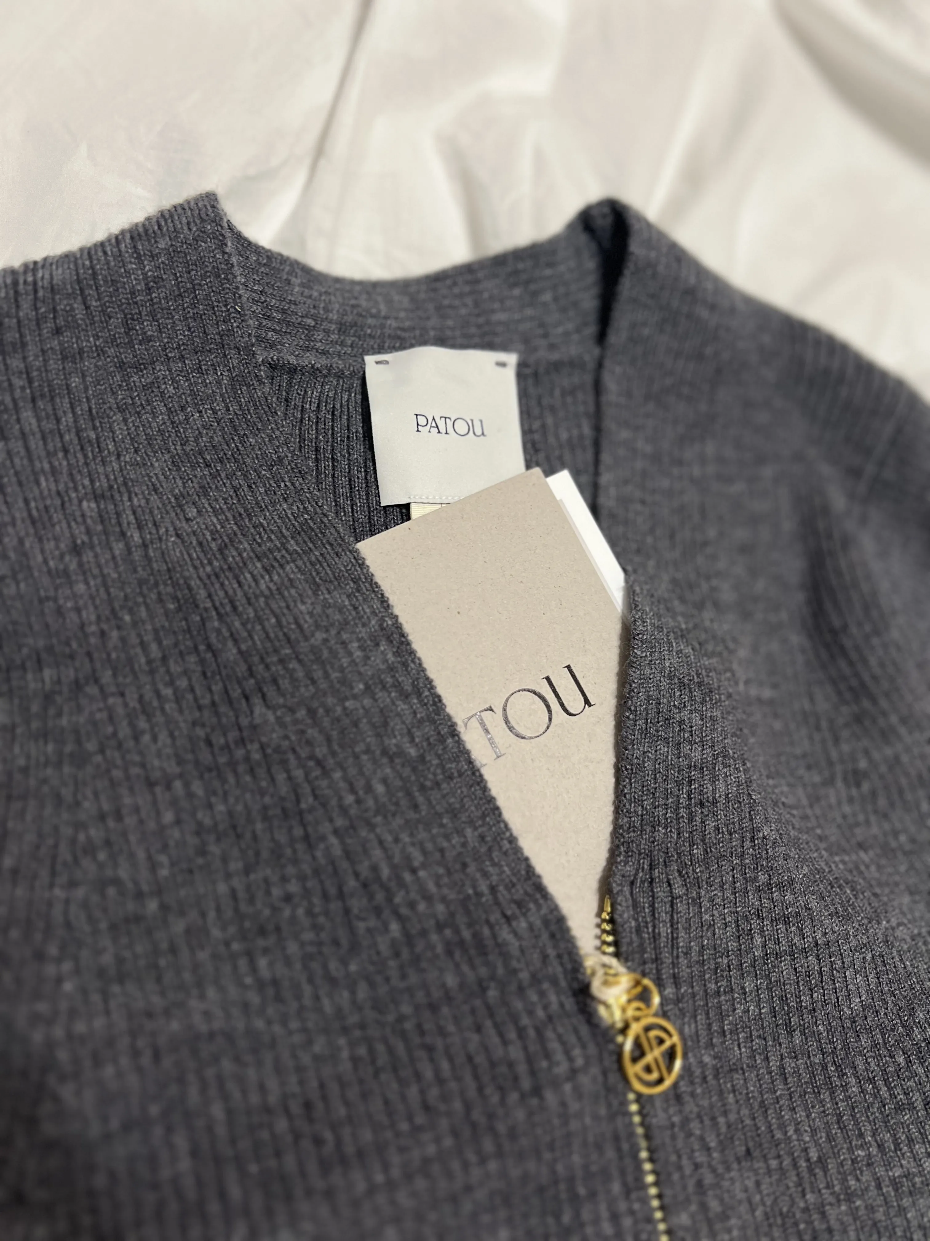 PATOU  |Casual Style Wool Street Style Long Sleeves Plain