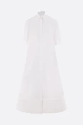 poplin shirt dress