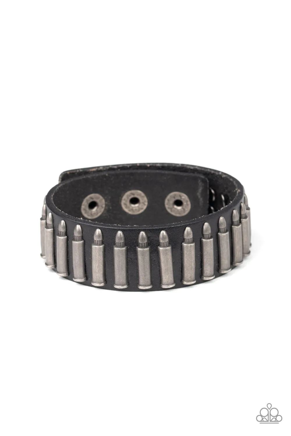 PREORDER Paparazzi Armed and Dangerous Black Urban Bracelet