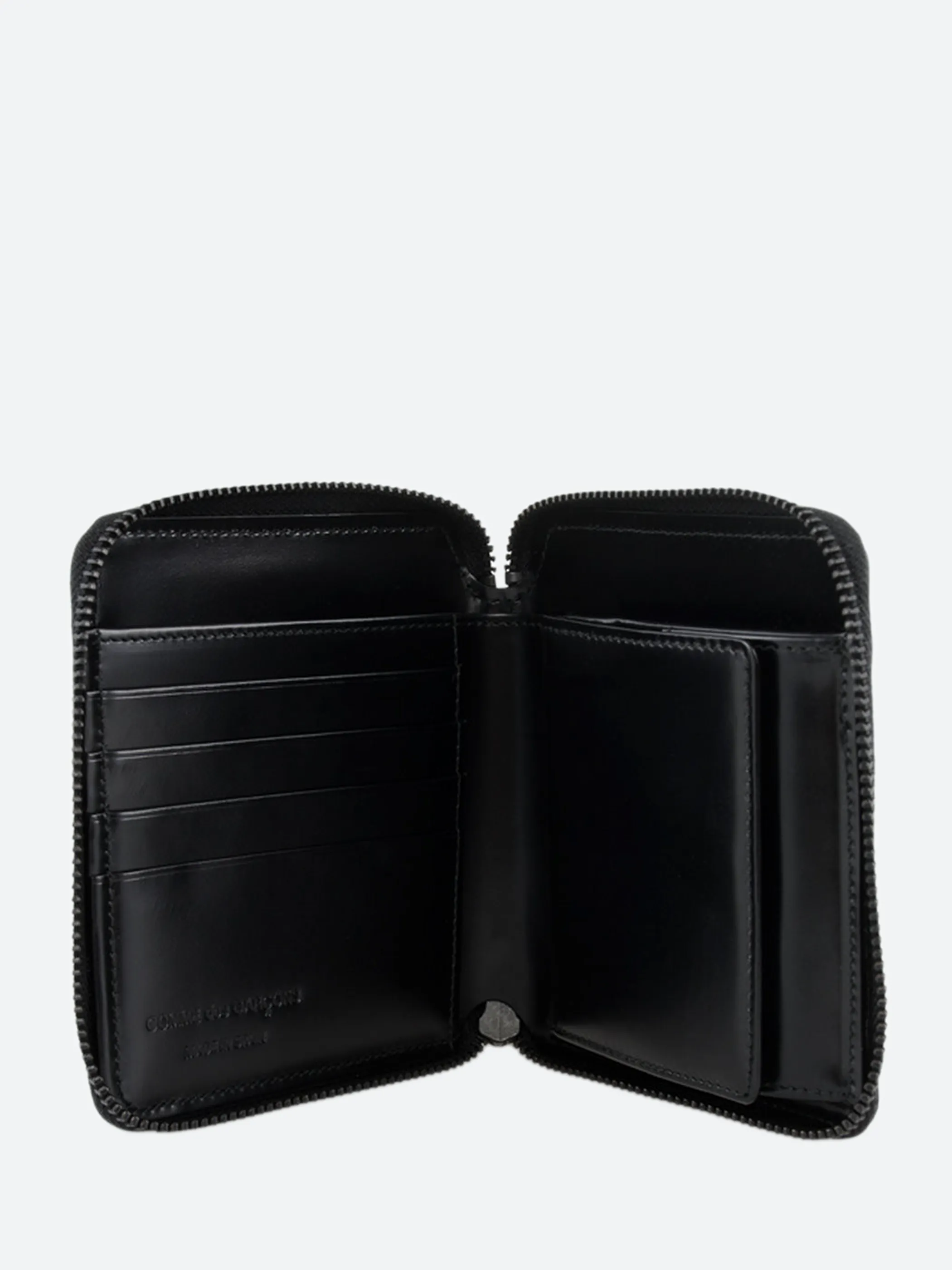 SA2100VB Very Black Zip Wallet