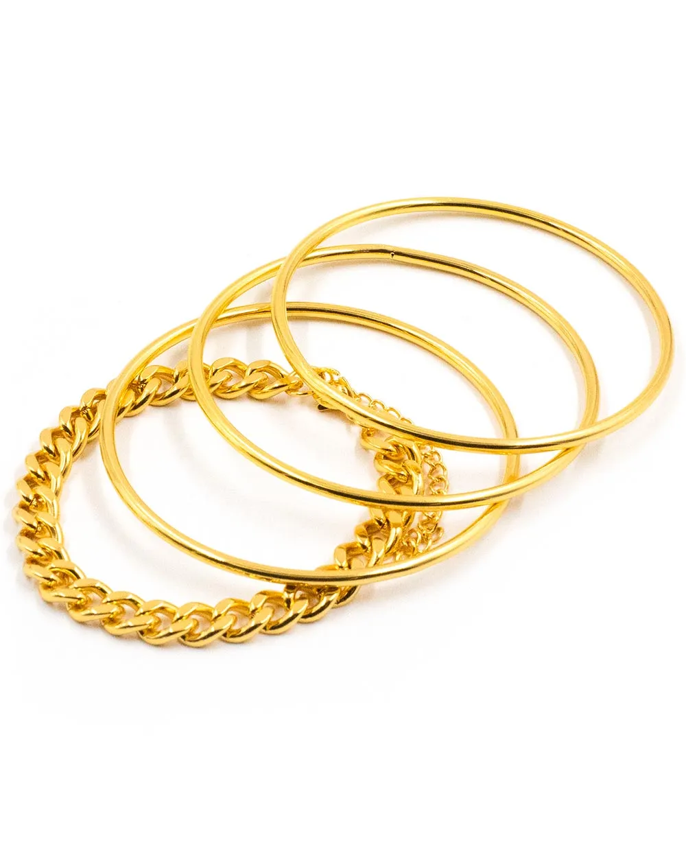 Scarlett Bracelet Set Gold