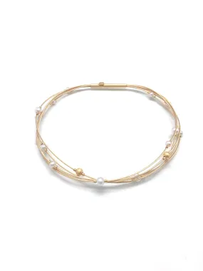 Scattered Pearl Bracelet