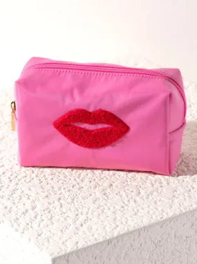 Shiraleah Cara Lips Cosmetic Pouch