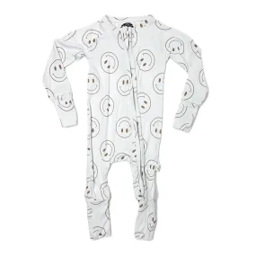 SHORE BABY Espresso Smiley Zippy Sleeper (COLLECTIVE)