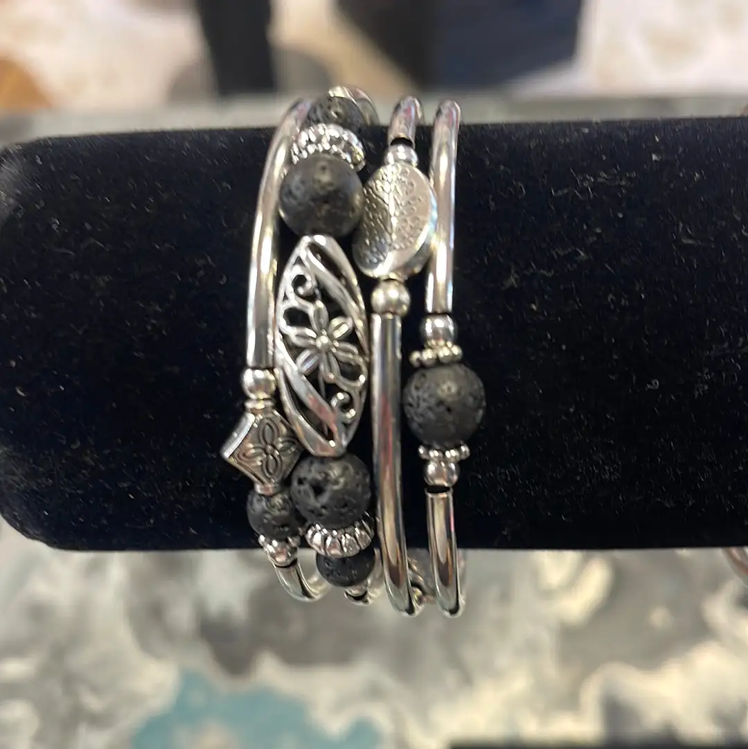 Silver Wrap Bracelet