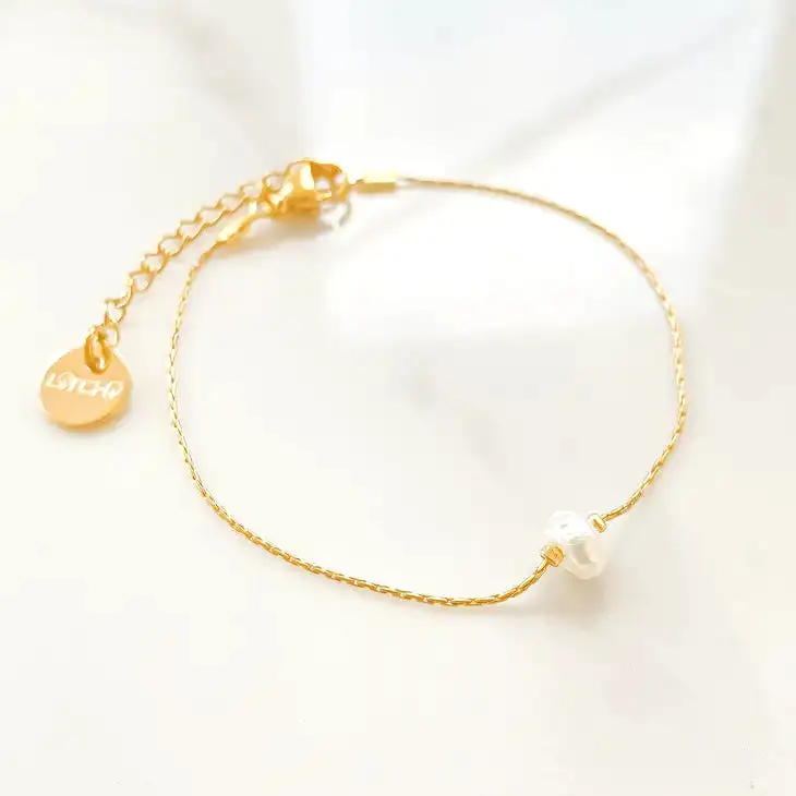 Single Pearl Bracelet