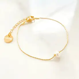 Single Pearl Bracelet