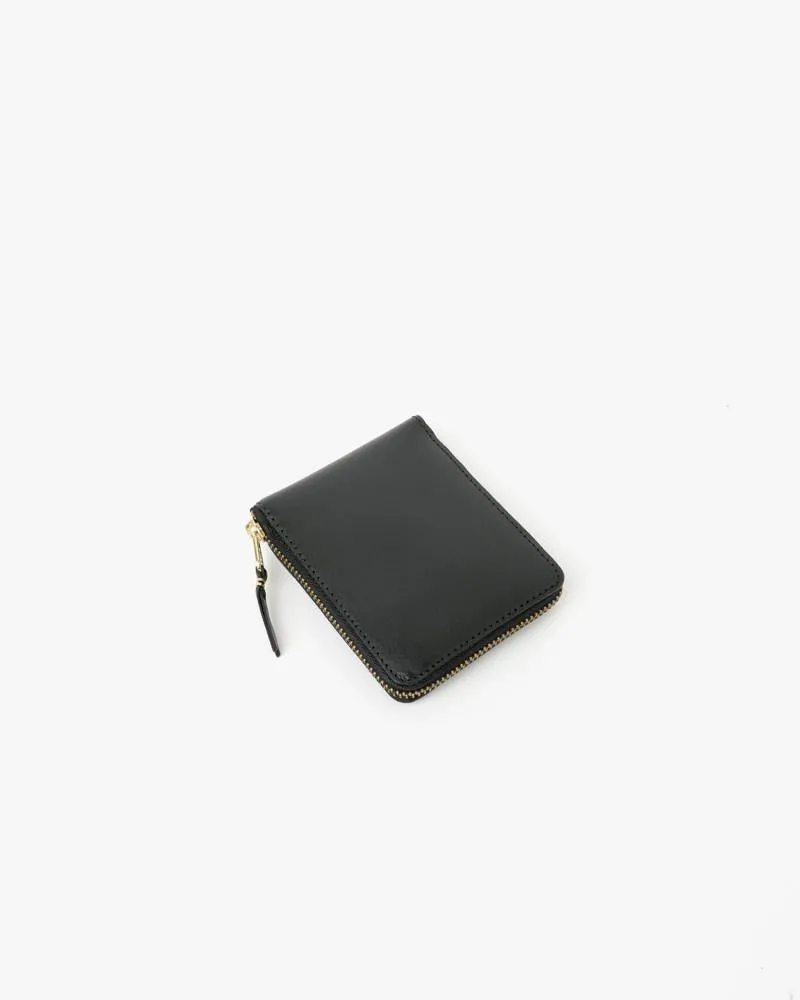 Small Zip Wallet in Black