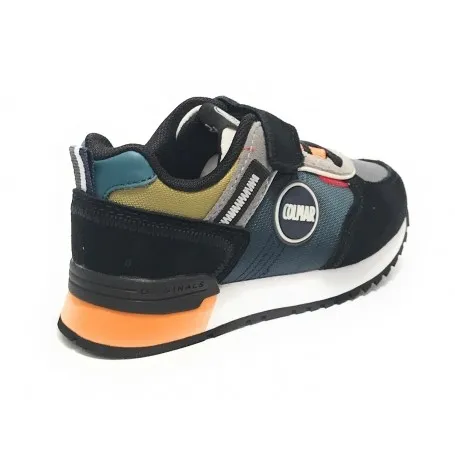 SNEAKERS COLMAR BAMBINO TRAVIS SPORT FLASH NAVY-MULTICOLOR Y07  TG:30>35