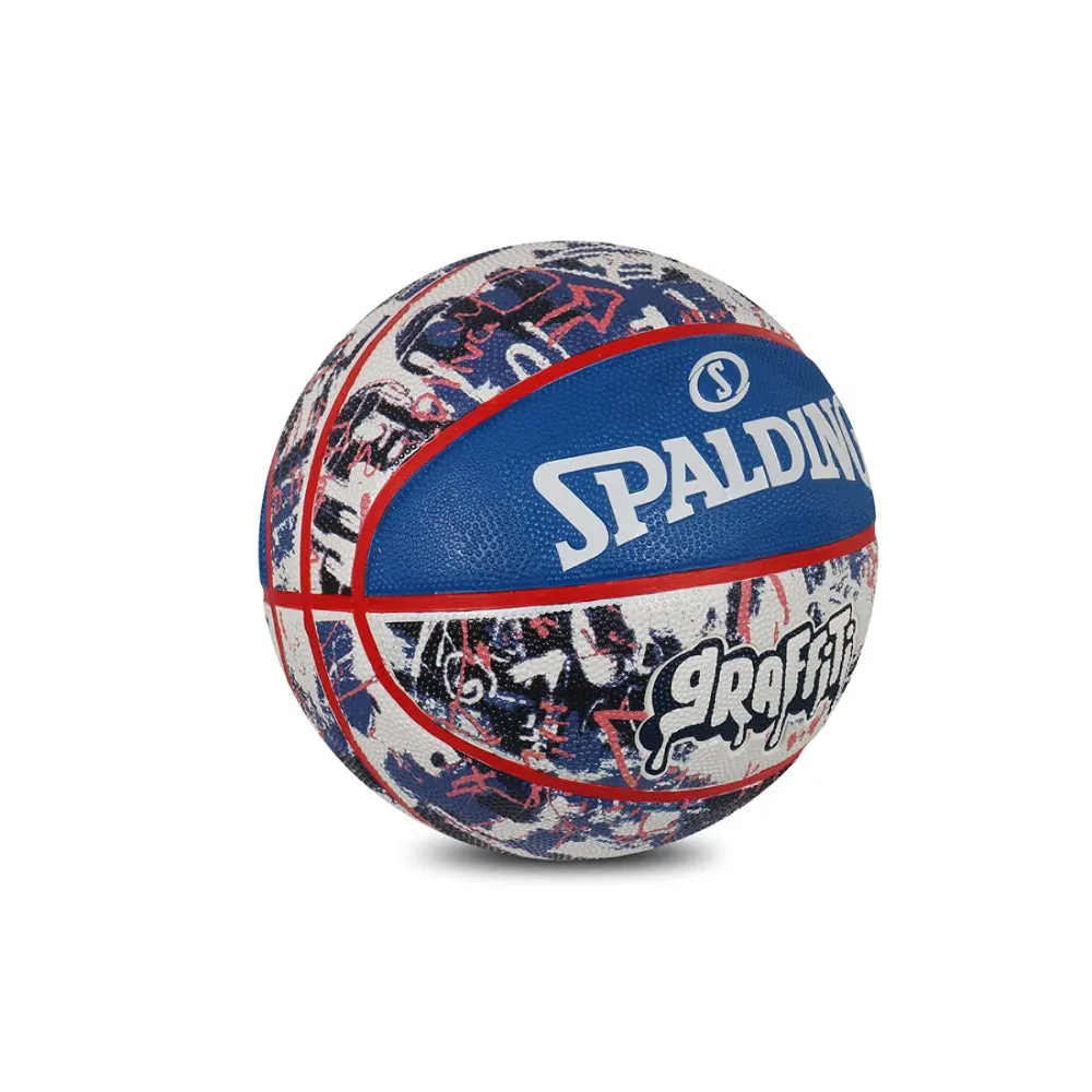 SPALDING Garffiti Basketball (Blue/White/Red)