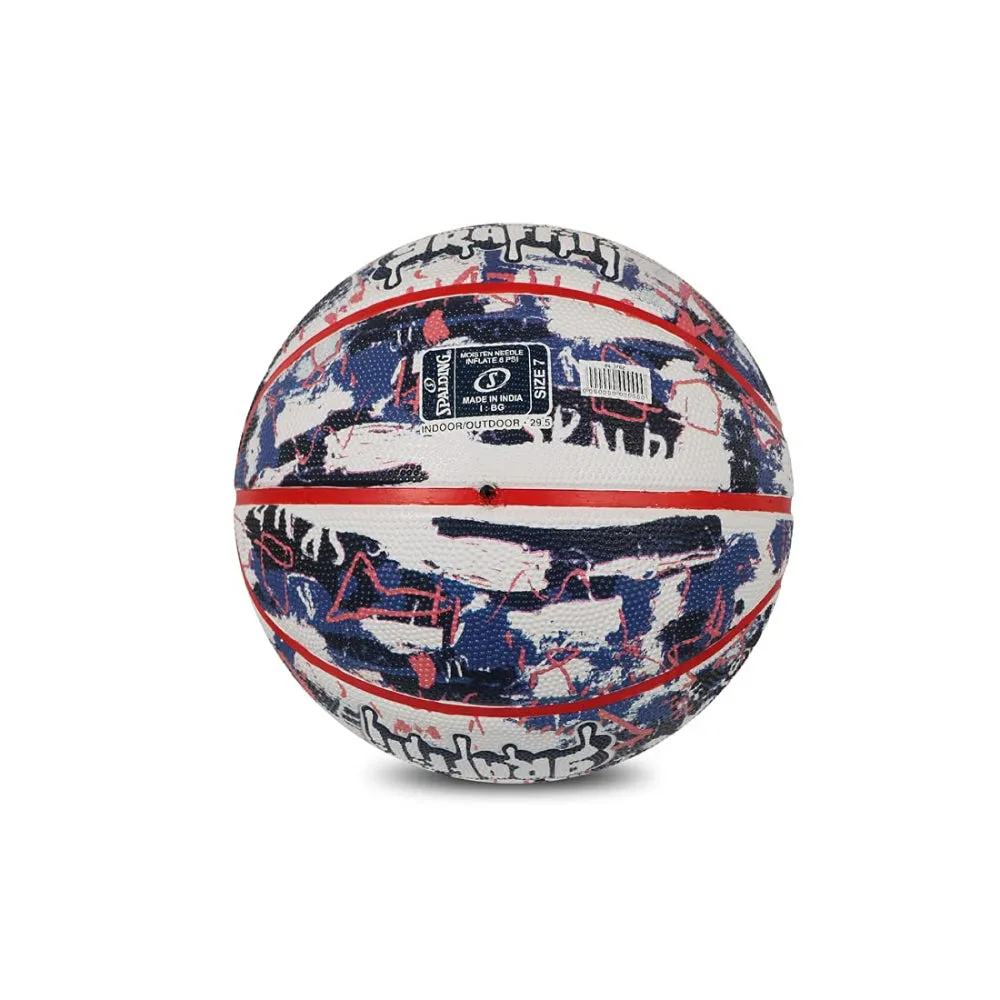 SPALDING Garffiti Basketball (Blue/White/Red)