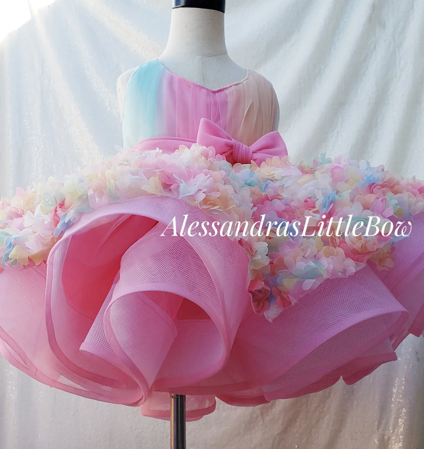 Spring Bloom Cupcake Couture Dress