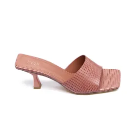 Square Toe Comma Heeled Sandal HL 123