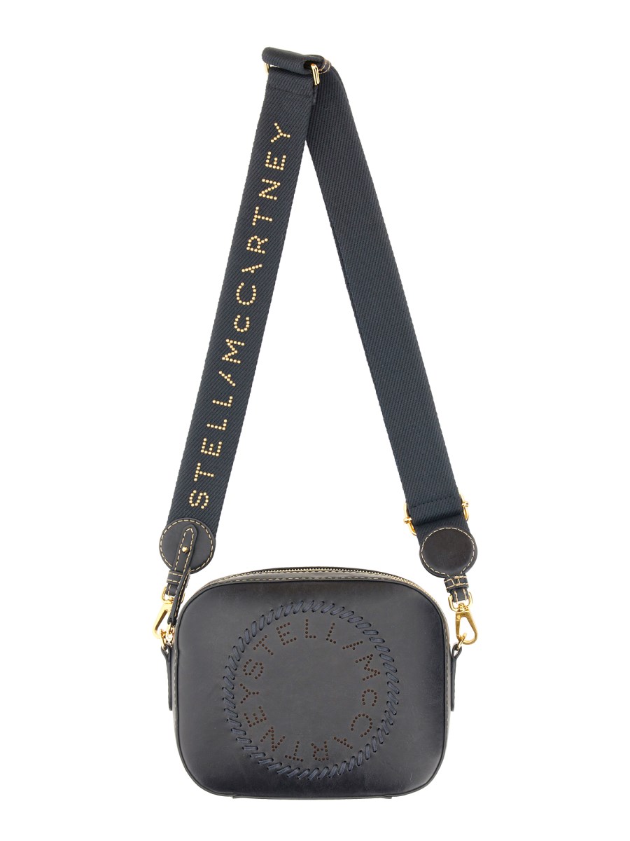 STELLA McCARTNEY      CAMERA BAG MINI IN ALTER NAPPA CON LOGO