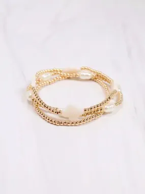 Stewart Clover Bracelet Set