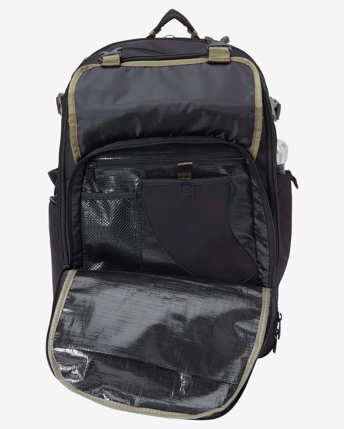 Surftrek Explorer 32L Large Travel Backpack - Black