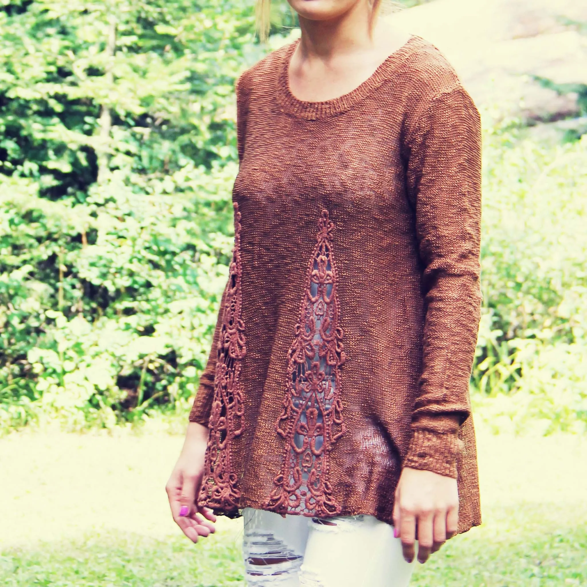 The Rusted Maple Sweater