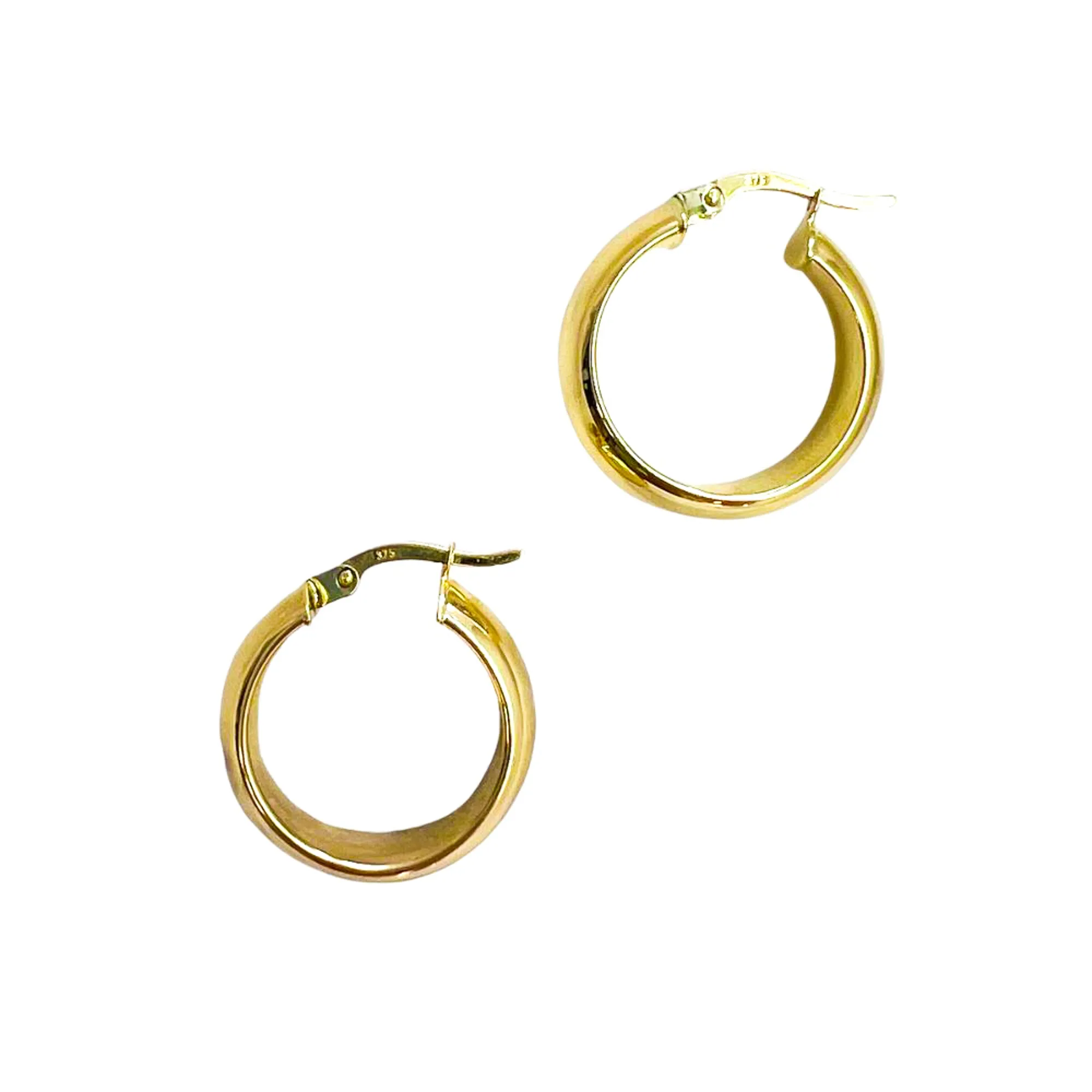 Thick Hoop Earrings