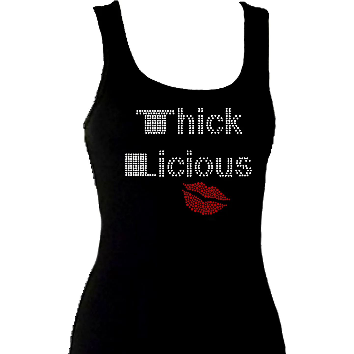 Thick Licious Rhinestone Cami Tank Top