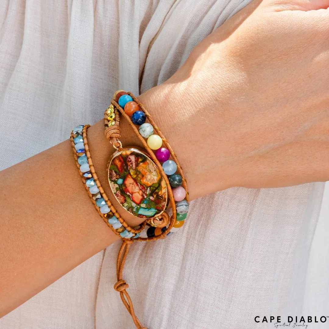 Warrior Goddess Wrap Bracelet