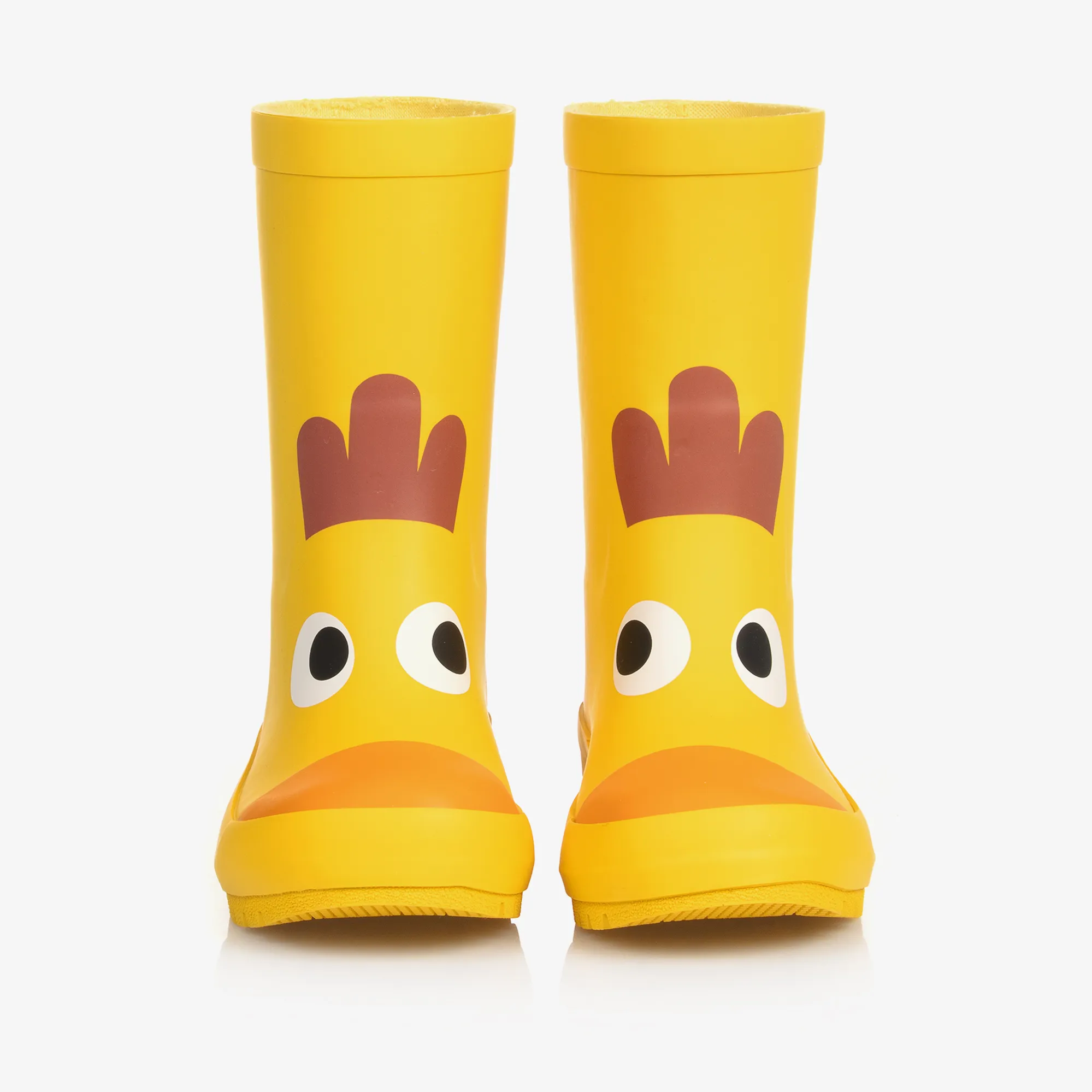 Yellow Chicken Rain Boots