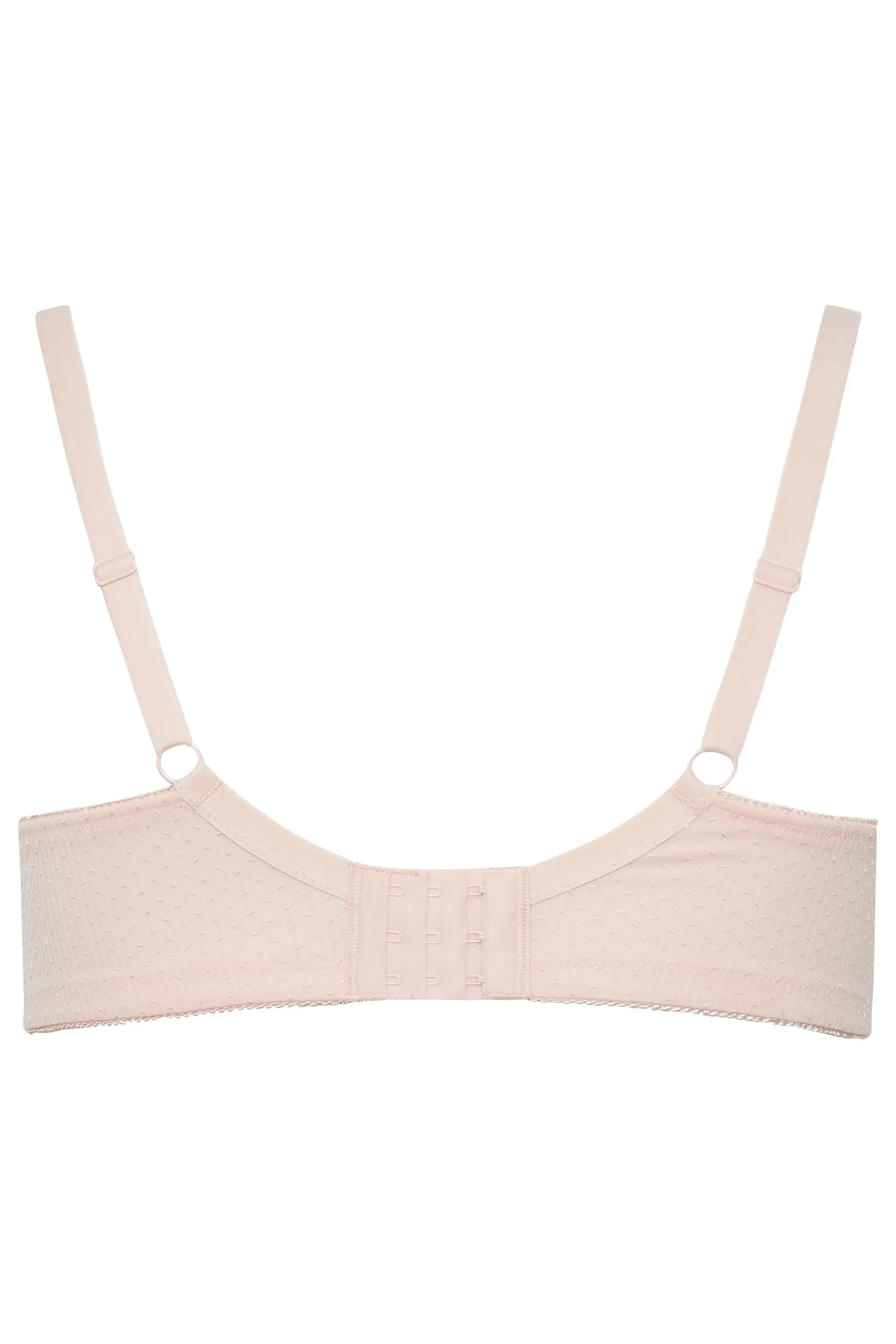 YOURS Light Pink Lace Non-Padded Underwired Bra