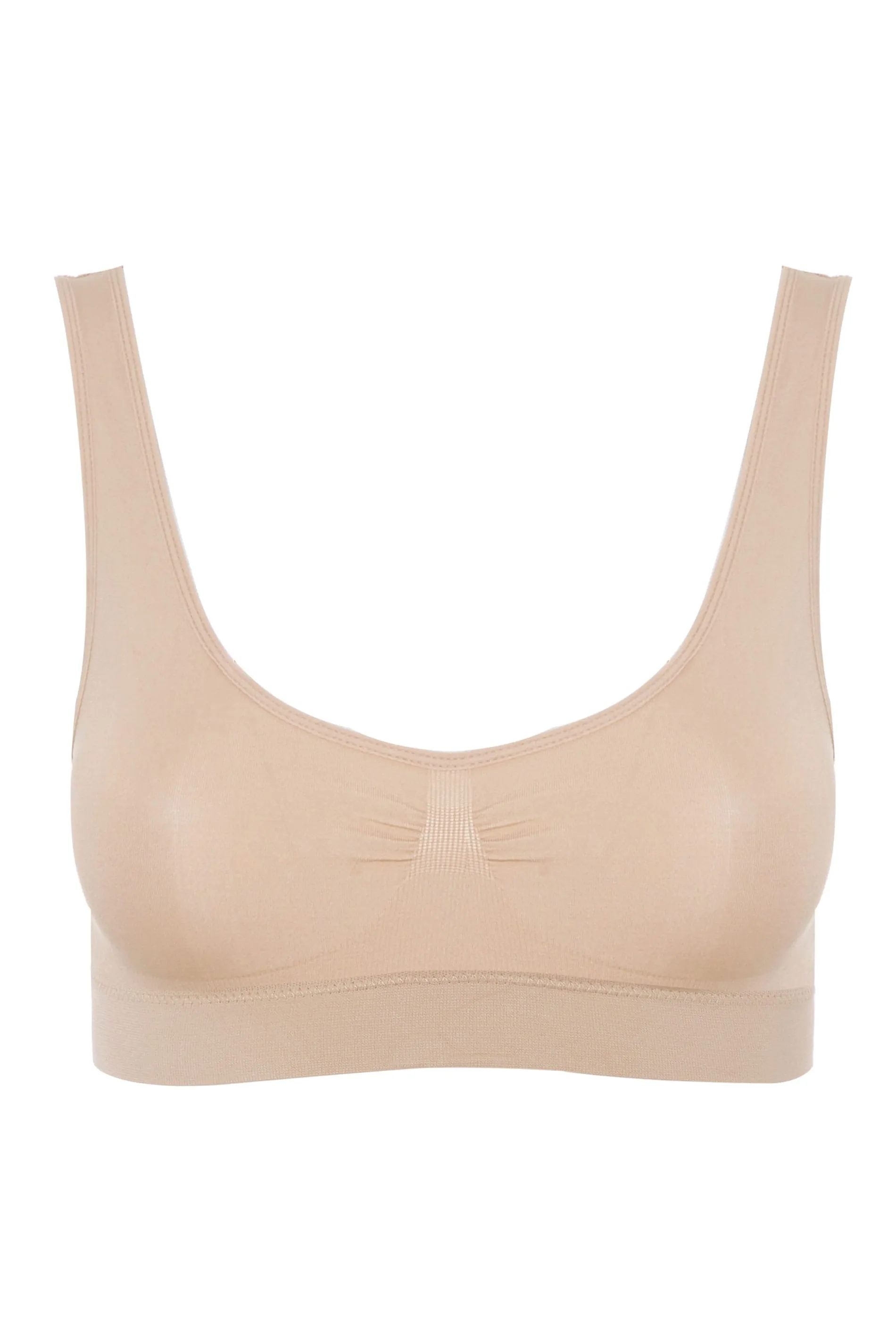 YOURS Nude Seamless Padded Non-Wired Bralette