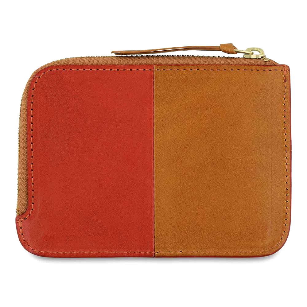 Zip Wallet - Orange / Mustard