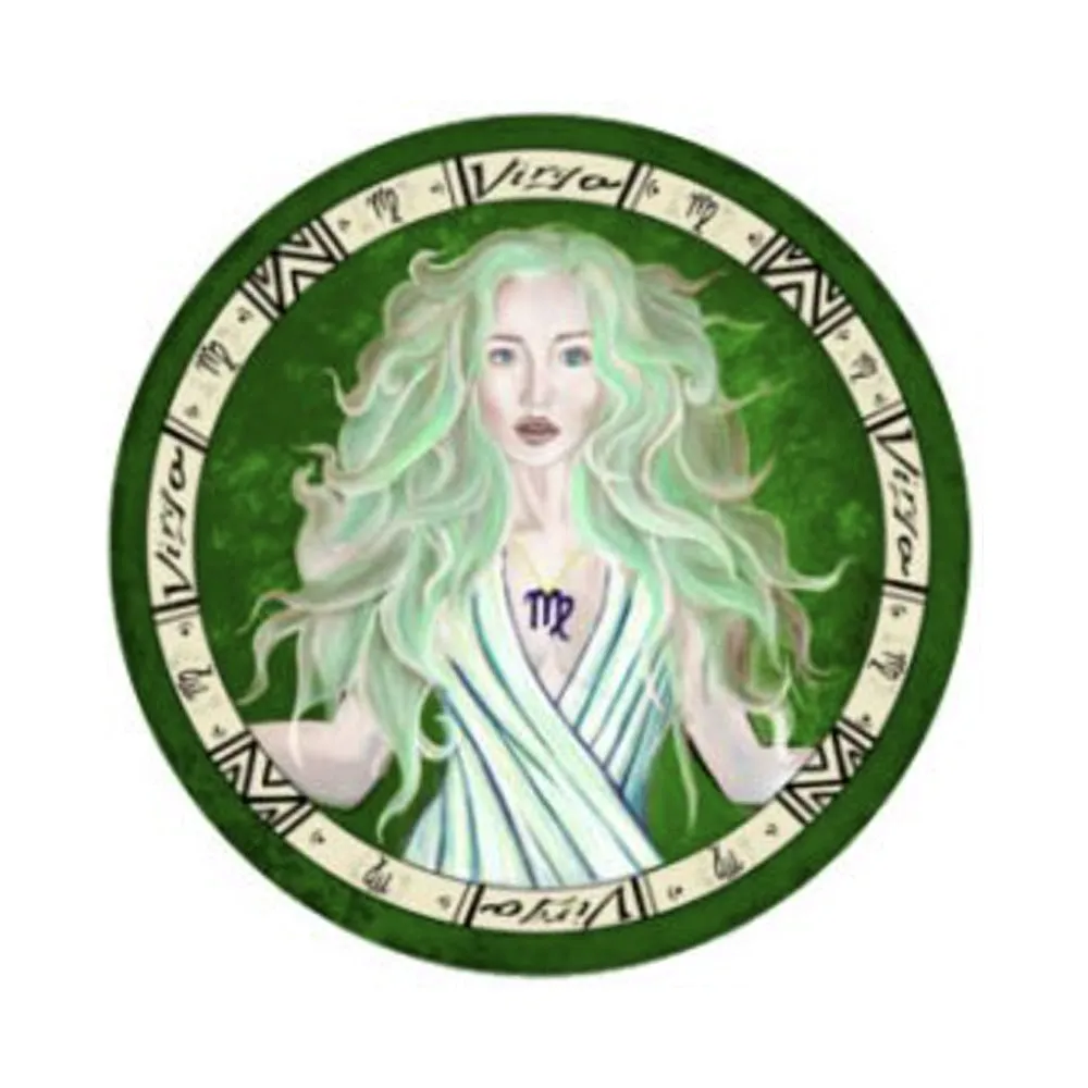 Zodiac Virgo Sticker 3